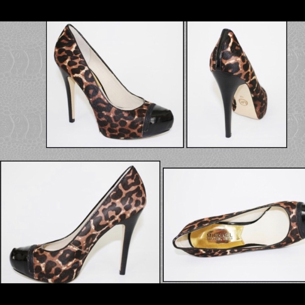 Michael Kors Cynthia Leopard heels